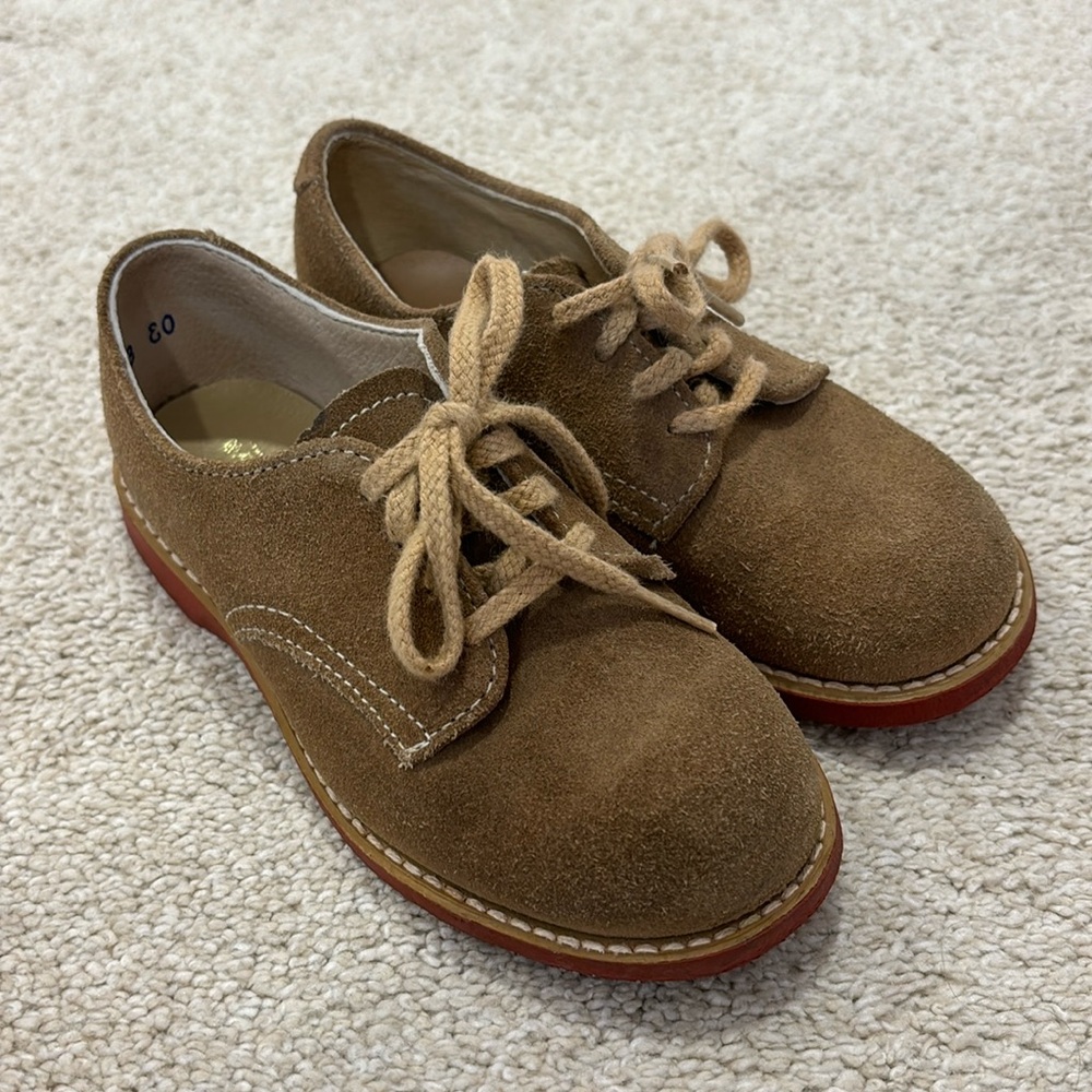 Footmates Kids Dirty Buck Dress Shoes